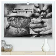 Körperkult Tattoo (hochwertiger Premium Wandkalender 2026 DIN A2 quer), Kunstdruck in Hochglanz - Renate Bleicher