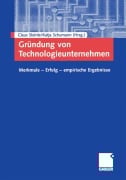 Cover-Bild zum Titel 'Gründung von Technologieunternehmen' von ''