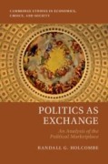 Cover-Bild zum Titel 'Politics as Exchange' von 'Randall G Holcombe'