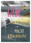 Cover-Bild zum Titel 'Liebe macht glücklich (Wandkalender 2026 DIN A2 hoch), CALVENDO Monatskalender' von 'Susanne Sachers'