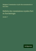 Cover-Bild zum Titel 'Bulletin des commissions royales d'art et d'archéologie' von 'Belgium Commission royale des monuments et des sites'