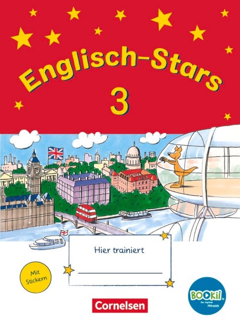 Englisch-Stars - BOOKii-Ausgabe - 3. Schuljahr. Übungsheft mit Lösungen - Barbara Gleich, Britta Schöpe, Irene Reindl, Katrin Schmidt