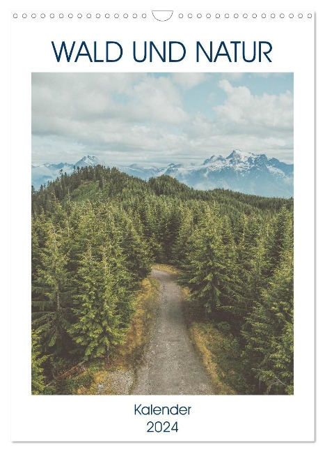 Wald und Natur (Wandkalender 2024 DIN A3 hoch), CALVENDO Monatskalender - Same Same