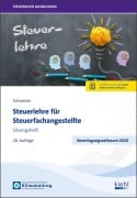 Cover-Bild zum Titel 'Steuerlehre für Steuerfachangestellte - Lösungsheft' von 'Reinhard Schweizer'