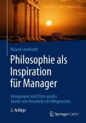 Cover-Bild zum Titel 'Philosophie als Inspiration für Manager' von 'Roland Leonhardt'