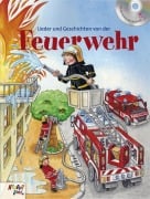 Cover-Bild zum Titel 'Lieder und Geschichten von der Feuerwehr' von ''