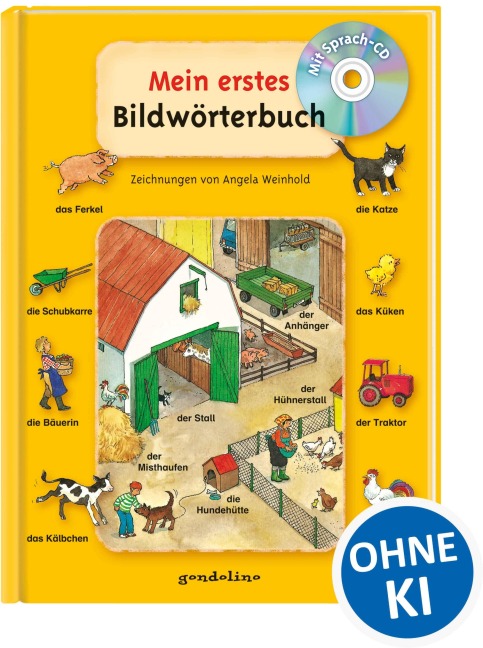 Mein erstes Bildwörterbuch, mit Sprach-CD - 