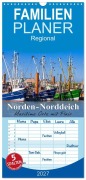 Cover-Bild zum Titel 'Familienplaner 2027 - Norden-Norddeich. Maritime Orte mit Flair mit 5 Spalten (Wandkalender, 21 x 45 cm) CALVENDO' von 'Andrea Dreegmeyer'