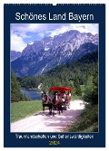 Schönes Land Bayern (Wandkalender 2024 DIN A2 hoch), CALVENDO Monatskalender - Lothar Reupert