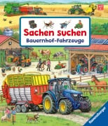 Cover-Bild zum Titel 'Sachen suchen - Bauernhof-Fahrzeuge' von 'Susanne Gernhäuser'