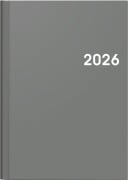 Cover-Bild zum Titel 'BRUNNEN 1079661636 | Buchkalender Mod. 796 2026 | A5, Kunststoff, grau' von ''