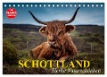 Schottland. Herbe Naturschönheit (Tischkalender 2024 DIN A5 quer), CALVENDO Monatskalender - Elisabeth Stanzer