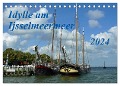 Idylle am Ijsselmeer (Tischkalender 2024 DIN A5 quer), CALVENDO Monatskalender - Claudia Kleemann