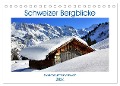 Schweizer Bergblicke (Tischkalender 2024 DIN A5 quer), CALVENDO Monatskalender - Swissmountainview. Ch André-Huber