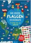Cover-Bild zum Titel 'Das große Flaggen-Stickerbuch' von 'Petra Bachmann'