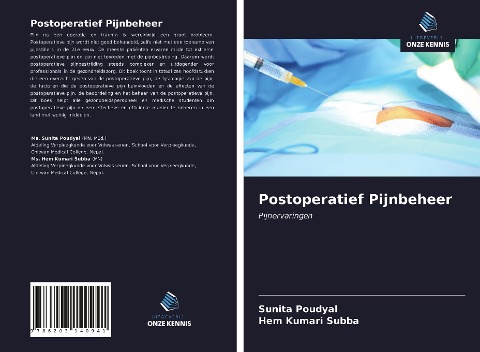 Postoperatief Pijnbeheer - Sunita Poudyal, Hem Kumari Subba
