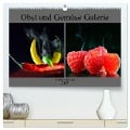 Obst und Gemüse Galerie (hochwertiger Premium Wandkalender 2025 DIN A2 quer), Kunstdruck in Hochglanz - Ingo Laue