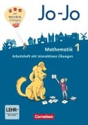 Cover-Bild zum Titel 'Jo-Jo Mathematik 1. Schuljahr - Allgemeine Ausgabe 2018- Arbeitsheft mit interaktiven Übungen auf scook.de. Mit CD-ROM' von 'Joachim Becherer, Heike Keller, Andrea Schulz, Martin Gmeiner, Mechthild Schmitz'