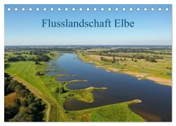 Cover-Bild zum Titel 'Flusslandschaft Elbe (Tischkalender 2026 DIN A5 quer), CALVENDO Monatskalender' von 'Markus Beck'