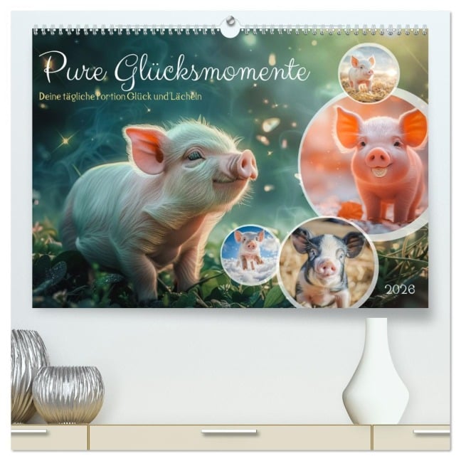 Pure Glücksmomente (hochwertiger Premium Wandkalender 2026 DIN A2 quer), Kunstdruck in Hochglanz - Steffen Gierok-Latniak