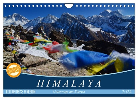 Himalaya (Wandkalender 2024 DIN A4 quer), CALVENDO Monatskalender - Holger Heinemann