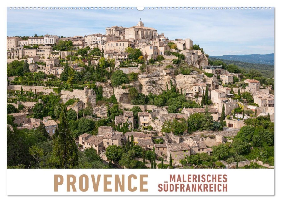 Provence: Malerisches Südfrankreich (Wandkalender 2026 DIN A2 quer), CALVENDO Monatskalender - Martin Ristl