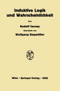 Cover-Bild zum Titel 'Induktive Logik und Wahrscheinlichkeit' von 'Rudolf Carnap'