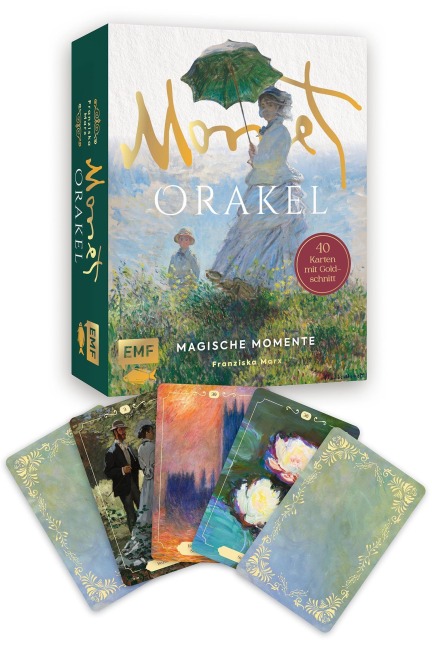 Orakel-Kartenset: Magische Momente - Das Monet-Orakel - Franziska Marx