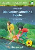 Cover-Bild zum Titel 'Die Einstein-Detektive: Die verschwundene Beute / Silbenhilfe' von 'Karolin Küntzel'