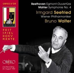 Sinfonie 4 G-Dur,Egmont Ouvertüre - Irmgard/WPO/Walter Seefried