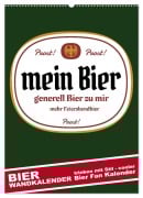 BIER Wandkalender -Trinken mit Stil (Wandkalender 2026 DIN A2 hoch), CALVENDO Monatskalender - Steckandose Dmr