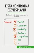 Cover-Bild zum Titel 'Lista kontrolna biznesplanu' von 'Antoine Delers'