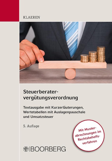 Steuerberatervergütungsverordnung - Michael Klaeren