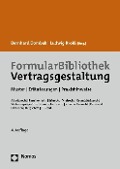 Cover-Bild zum Titel 'FormularBibliothek Vertragsgestaltung' von ''