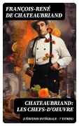 Cover-Bild zum Titel 'Chateaubriand: Les chefs-d'oeuvre (L'édition intégrale - 7 titres)' von 'François-René De Chateaubriand'