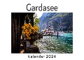 Gardasee (Wandkalender 2024, Kalender DIN A4 quer, Monatskalender im Querformat mit Kalendarium, Das perfekte Geschenk) - Anna Müller