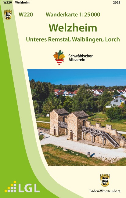 W220 Wanderkarte 1:25 000 Welzheim - 