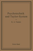 Cover-Bild zum Titel 'Psychotechnik und Taylor-System' von 'K. A. Tramm'