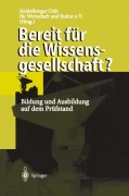 Cover-Bild zum Titel 'Bereit für die Wissensgesellschaft?' von ''