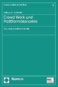 Cover-Bild zum Titel 'Crowd Work und Plattformökonomie' von 'Andreja Schneider-Dörr'