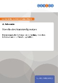 Cover-Bild zum Titel 'Novelle des Stammzellgesetzes' von 'A. Schneider'