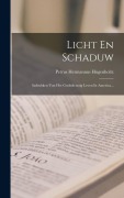 Cover-Bild zum Titel 'Licht En Schaduw: Indrukken Van Het Godsdienstig Leven In America...' von 'Petrus Hermannus Hugenholtz'