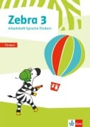 Cover-Bild zum Titel 'Zebra 3. Arbeitsheft Fördern Klasse 3' von ''