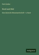 Cover-Bild zum Titel 'Nord und Süd' von 'Paul Lindau'