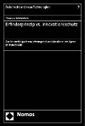 Cover-Bild zum Titel 'Erfinderprinzip vs. Innovationsschutz' von 'Thomas Schwieters'