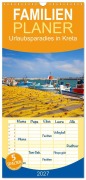 Cover-Bild zum Titel 'Familienplaner 2027 - Urlaubsparadies in Kreta mit 5 Spalten (Wandkalender, 21 x 45 cm) CALVENDO' von 'Christa Kramer'
