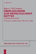 Cover-Bild zum Titel 'Überlegungen zur Menschlichkeit Gottes' von 'Bruce L. Mccormack'