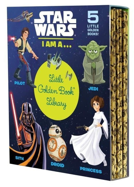 Star Wars: I Am A...Little Golden Book Library -- 5 Little Golden Books - Various