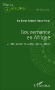 Cover-Bild zum Titel 'Gouvernance en Afrique' von 'Djelhi-Yahot'