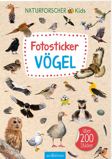 Naturforscher-Kids - Fotosticker Vögel - 